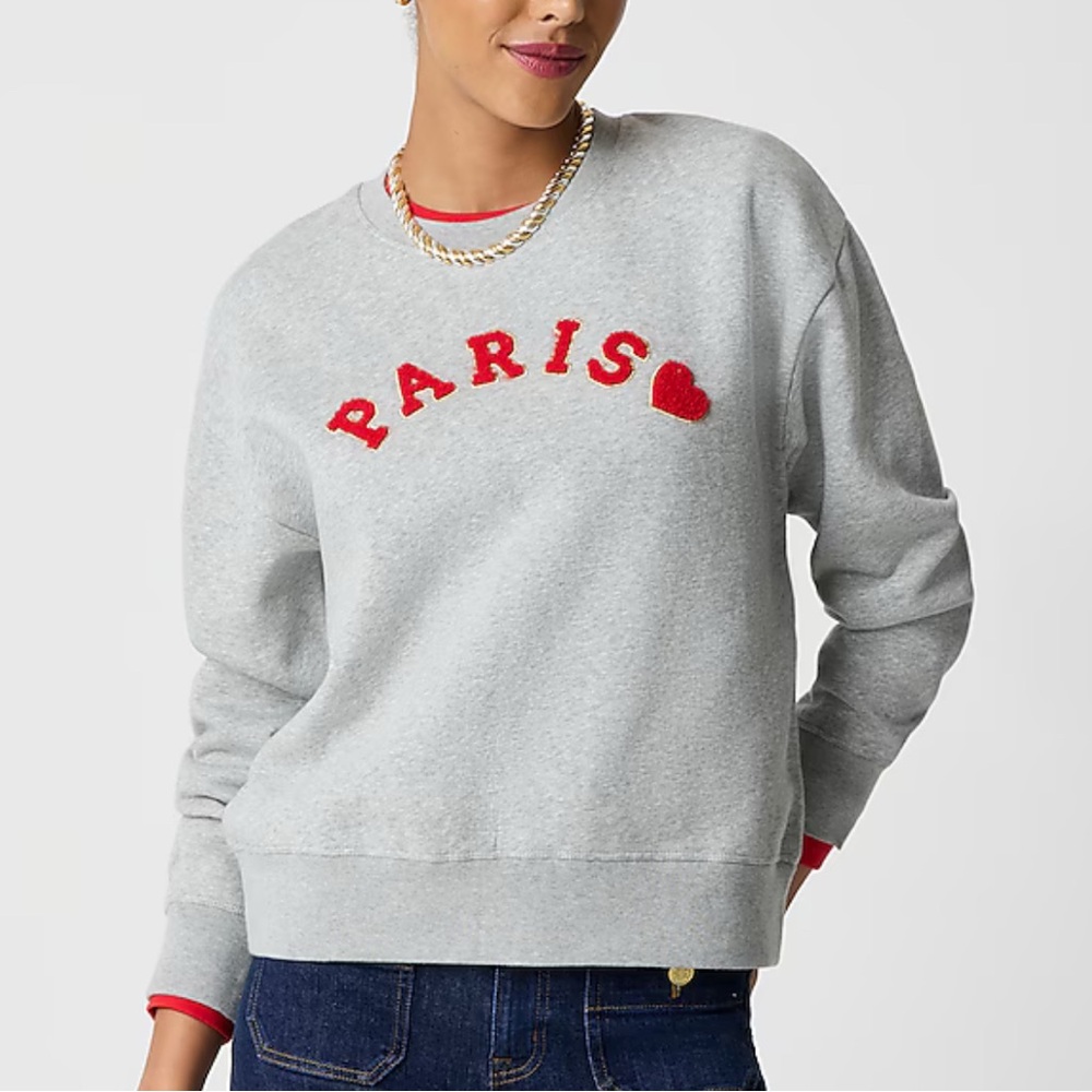 J. Crew Paris Sweatshirt